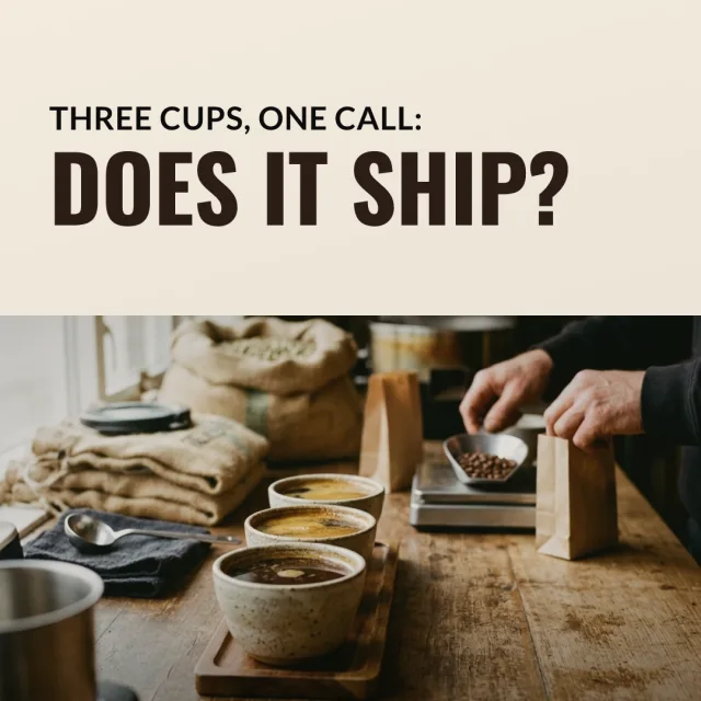 Slide 6 of the generated deck for Driftwood Roasters